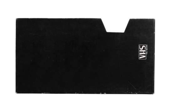 vhs retro video isolated cassette vintage