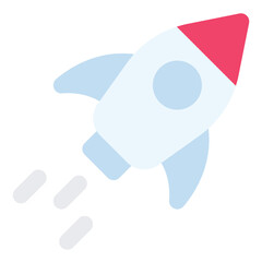 rocket icon for illustration