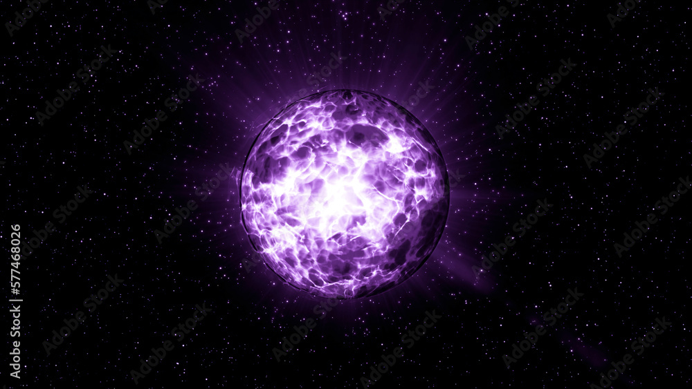 Poster abstract energy orb motion graphics. motion. colorful sphere with swirling energy movement effect wi
