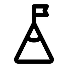 mission icon for illustration