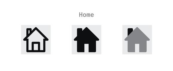 Home Icons Sheet
