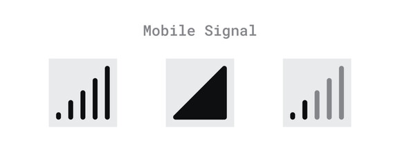 Data Signal Icons Sheet