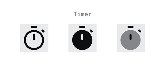 Timer Icons Sheet