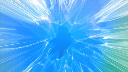 Plasma lines are moving in tunnel. Motion. Moving transparent lines on colored background. Energy lines of plasma tunnel