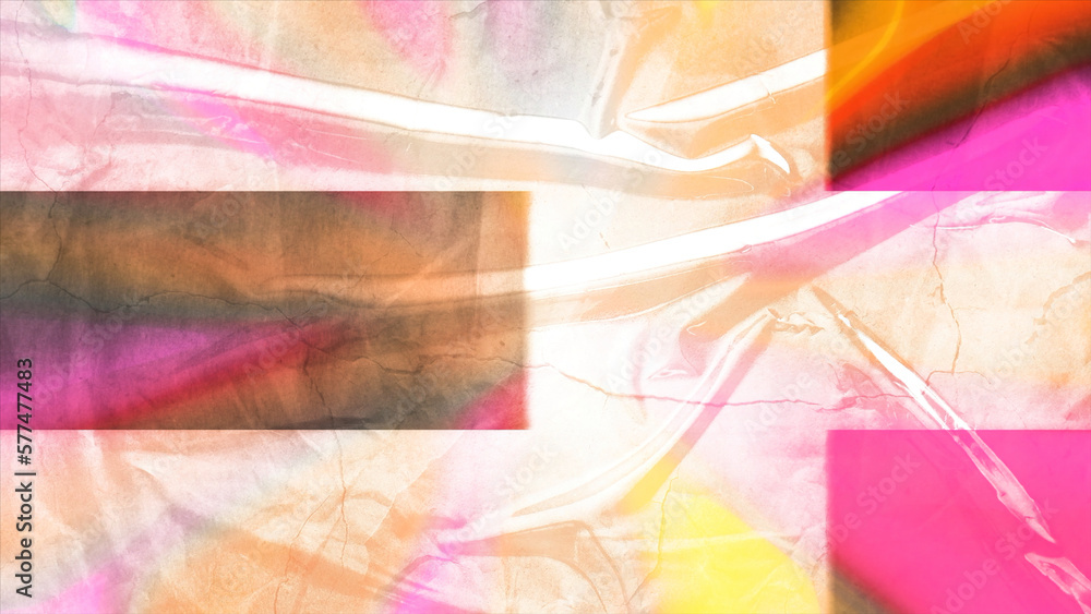 Poster colorful animation with light highlights and effects for transitions. motion. shimmering colorful ra