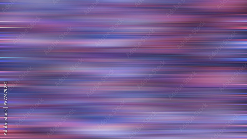 Poster colorful blurred background of stripes. motion. horizontal stripes slowly flicker on colorful backgr