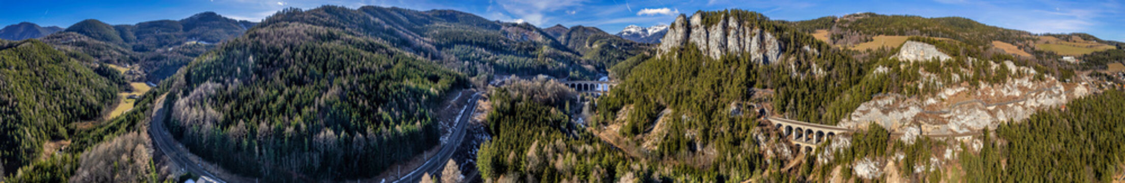 Semmering Railway panorama