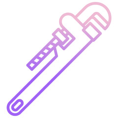 Fototapeta premium Spud Wrench icon