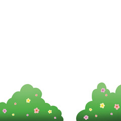 Fototapeta premium bush and flower