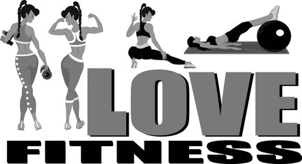 I love fitness. Girls go in for fitness, monitor their health. Girls lead a healthy lifestyle..