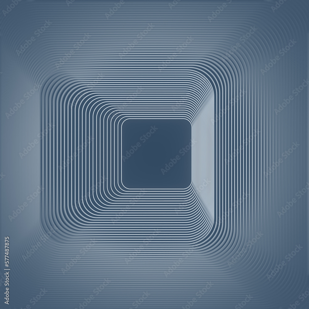 Poster abstract linear pattern. line art. creative background. 3d rendering digital illustration