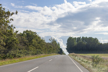 Road 581 against Nykøbing Mors,Limfjorden,Denmark © Gunnar E Nilsen