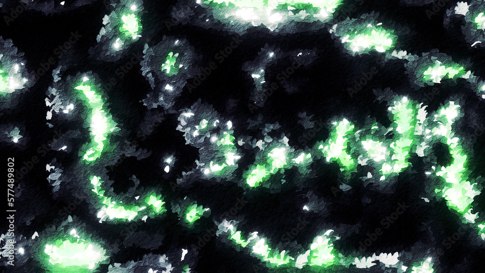 Poster background with spots flickering sparks. motion. background with spots on surface and sequins. movin
