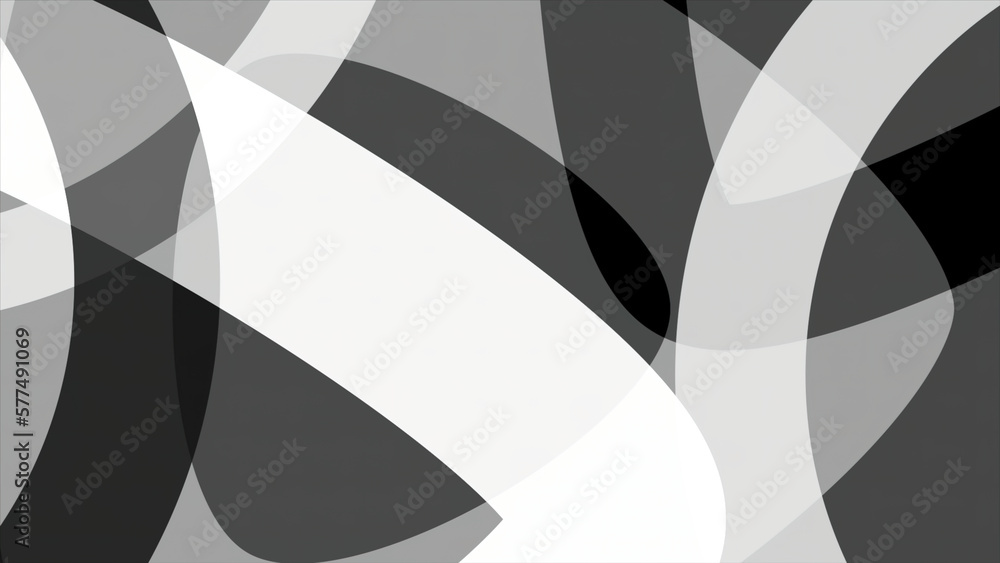 Poster geometric rounded lines move on animated background. motion. animated geometric background with movi