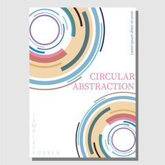 Template for the design of a cover, book, poster, banner. The idea of interior design, prints and decorations. Creative design layout