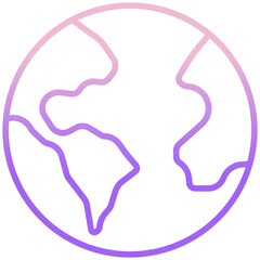 Obraz premium Earth icon