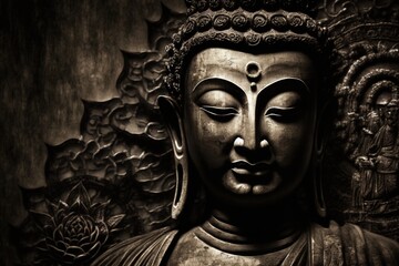 Buddha Statue, Generative ai
