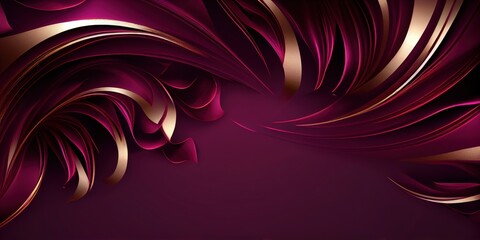abstract burgundy background, generative AI - obrazy, fototapety, plakaty