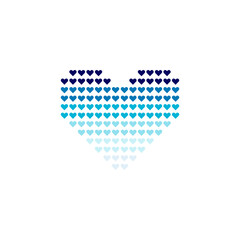 Heart icon. Love. Vector illustration.