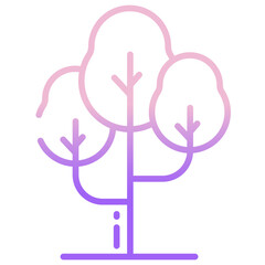Obraz premium Tree icon