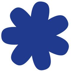 Flower shape illustration