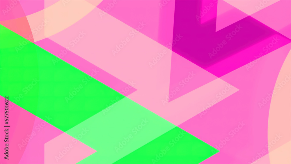 Aufkleber moving geometric shapes for insertion. motion. triangular shapes move in animated background. stylis