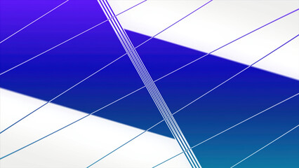 Animation with wavy line and triangles for transition. Motion. Stylish and simple animation with geometric lines and shapes for transitions. Line and triangles move in animated background