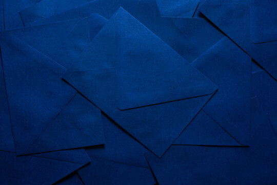 Blue envelope background,Navy Blue Paper Envelope