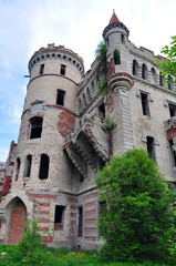 Corner of the Khrapovitsky estate in Muromtsevo. Russia