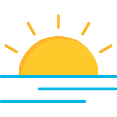 Sunset Icon