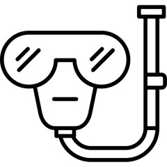 Diving Mask Icon