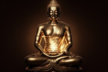 Buddha Statue, Generative ai