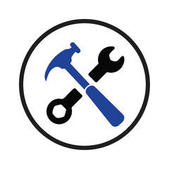 Wrench and Hammer icon