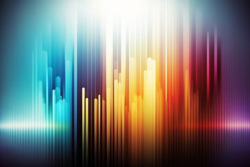 abstract background with glowing lines