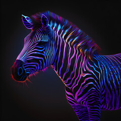 blacklight zebra