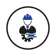 Engineers setting icon
