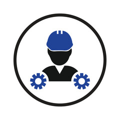 Engineers setting icon
