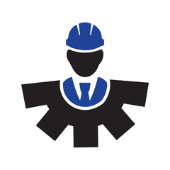 Engineers setting icon