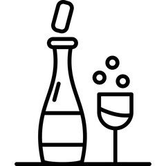 Champagne Icon