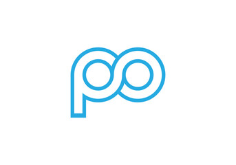 this is a letter po logo design for your business