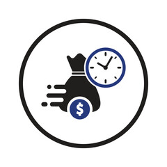 time on money icon