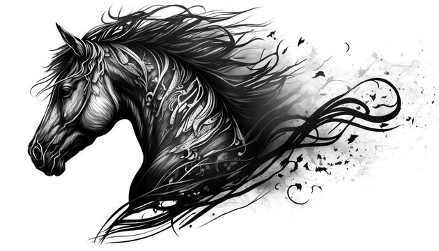 Free Horse Tattoos Pictures, Download Free Horse Tattoos Pictures png  images, Free ClipArts on Clipart Library