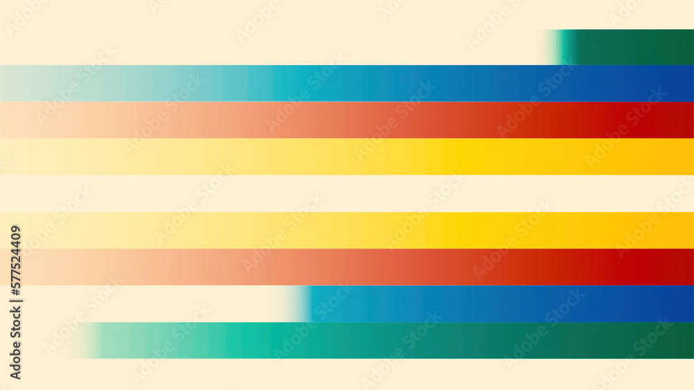 Aufkleber animated background of colorful stripes streams. motion. straight colorful stripes move in stream. s