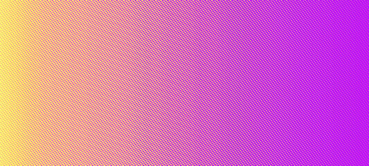 Elegant purple and yellow color gradient panorama widescreen background, Suitable for Advertisements, Posters, Banners, Anniversary, Party, Events, Ads and various graphic design works