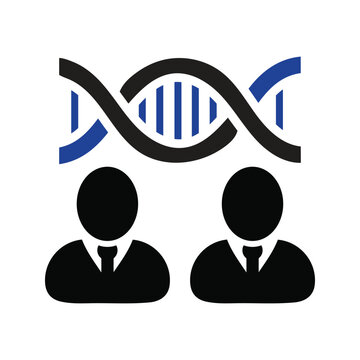 genetic DNA icon