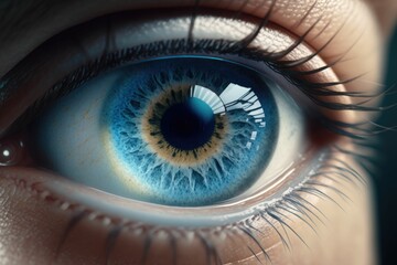 eye of the world very high quality super realistic eye generative AI