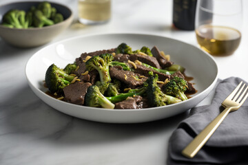 Low Carb Beef and Broccoli Stir Fry: A Delicious and Healthy Dinner Option