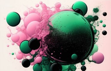 Abstract Background. Colorful background. Generative AI