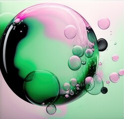 Abstract Background. Colorful background. Generative AI