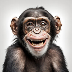 Smiling monkey (AI Generated)